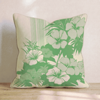 Vintage Hawaii Throw Pillow - Hillcroft Home