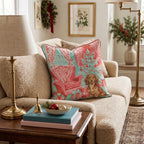 Vintage Parlor Dachshund Throw Pillow throw pillow - Hillcroft Home