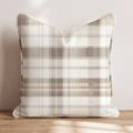 Vintage Plaid Throw Pillow - Hillcroft Home