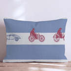 Vintage Rides Throw Pillow - Hillcroft Home