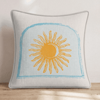 Vintage Sol Throw Pillow - Hillcroft Home