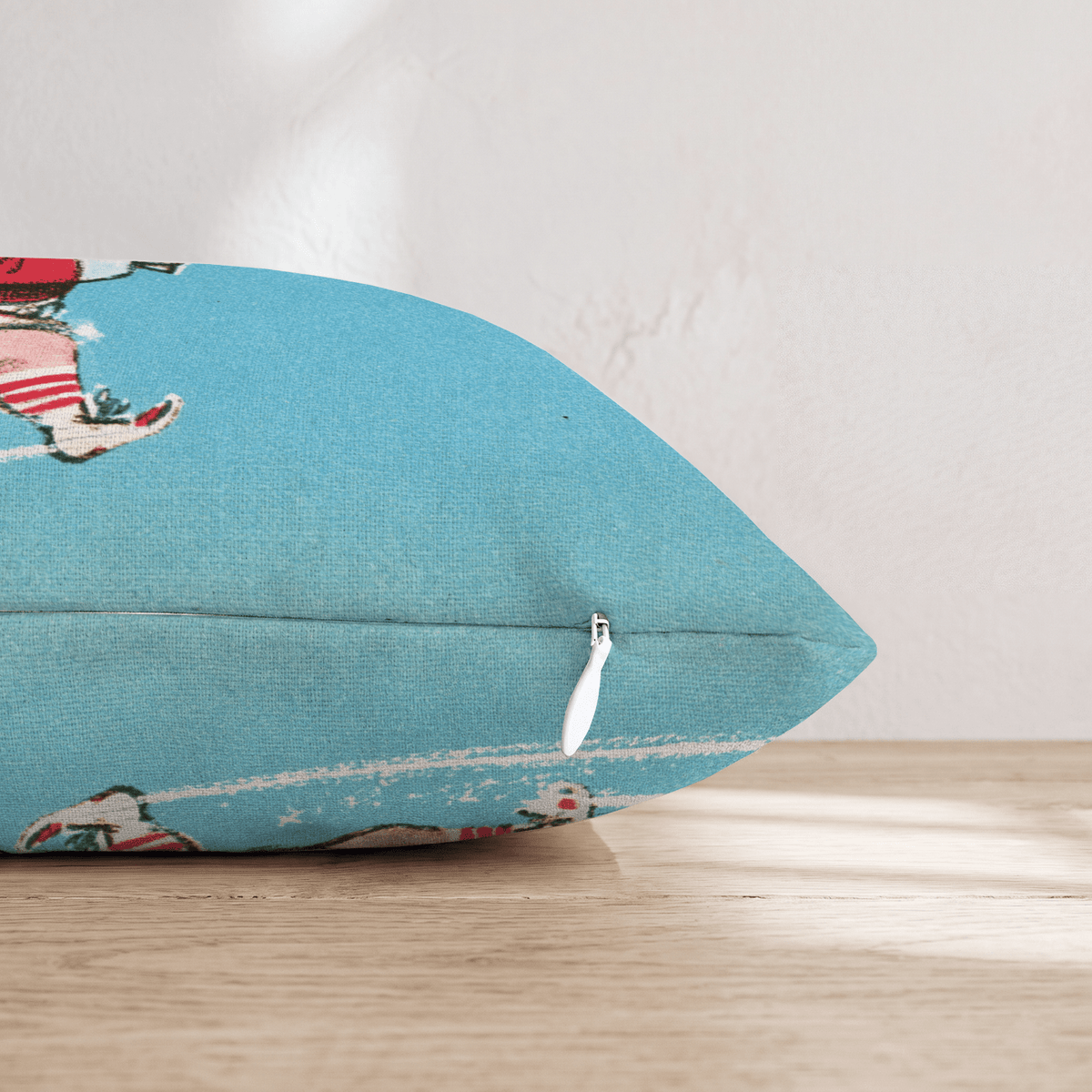 Vintage Tennis Smash Throw Pillow - Hillcroft Home
