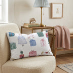 Vintage Toys & Presents Throw Pillow - Hillcroft Home