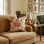 Vintage Turkey Botanicals Throw Pillow - Hillcroft Home
