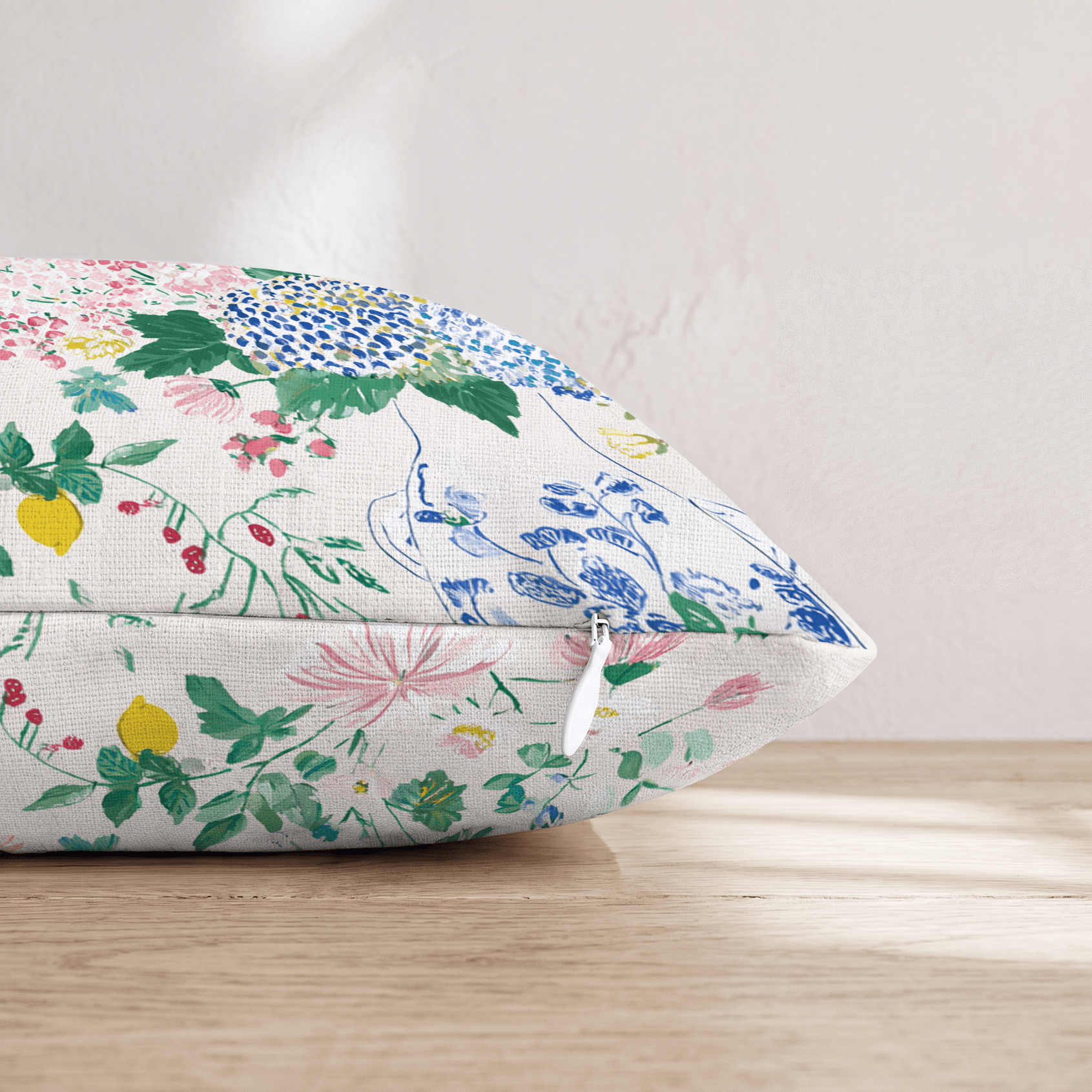 Vintage Vase Throw Pillow - Hillcroft Home