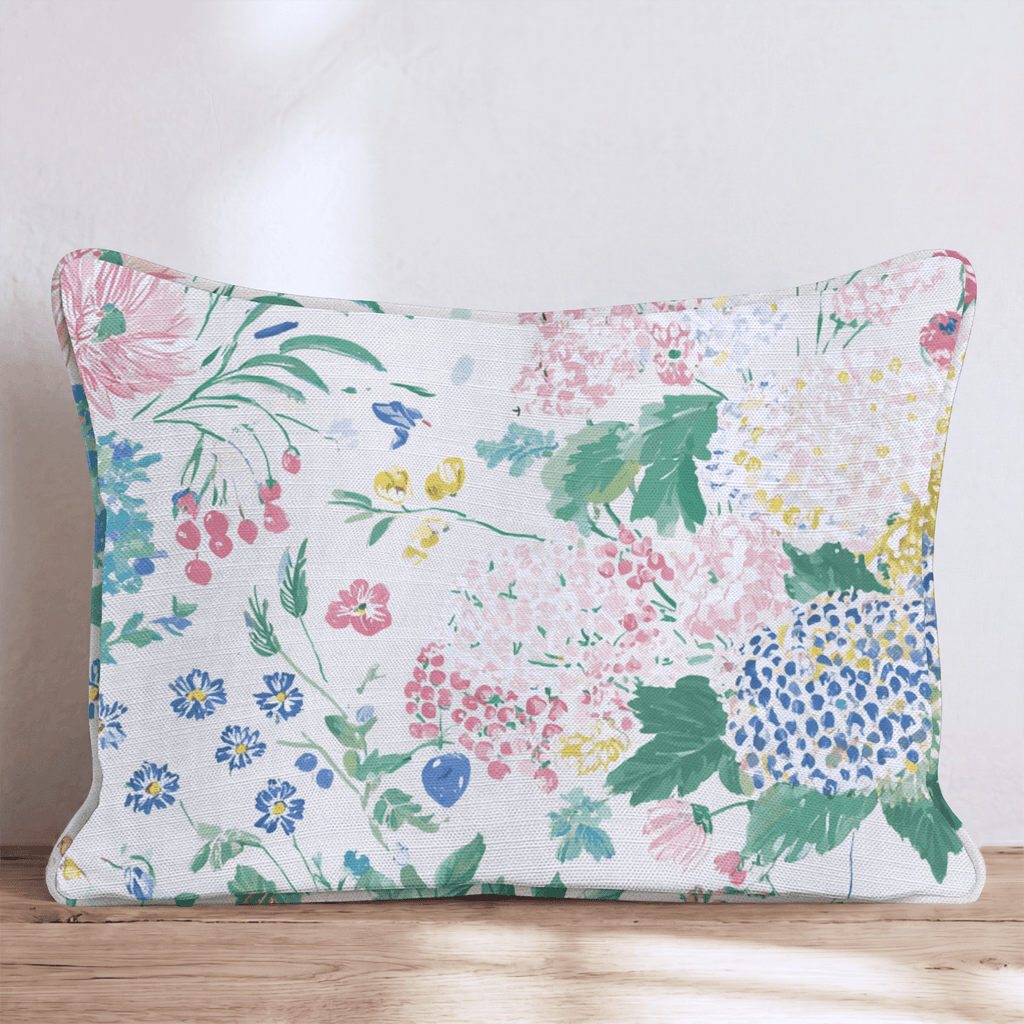 Vintage Vase Throw Pillow - Hillcroft Home