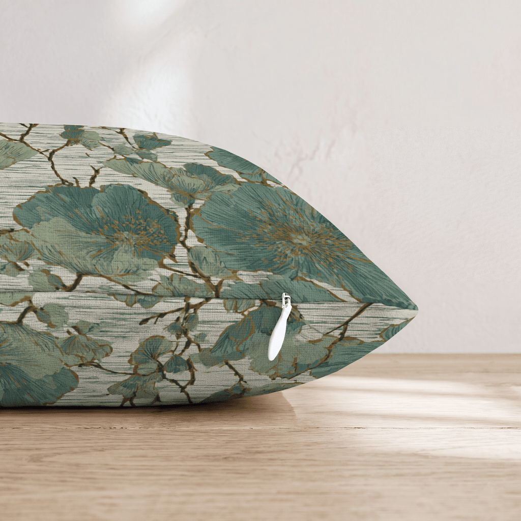 Vintage Vines Throw Pillow - Hillcroft Home