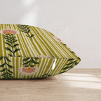 Vintage Viola Throw Pillow - Hillcroft Home