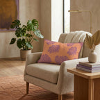Vivid Frond Throw Pillow - Hillcroft Home