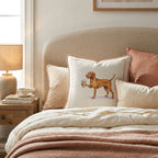Vizsla Coffee Throw Pillow - Hillcroft Home