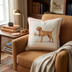 Vizsla Lager Throw Pillow - Hillcroft Home
