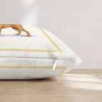 Vizsla Matcha Throw Pillow - Hillcroft Home