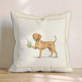 Vizsla Matcha Throw Pillow - Hillcroft Home