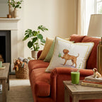Vizsla Matcha Throw Pillow - Hillcroft Home