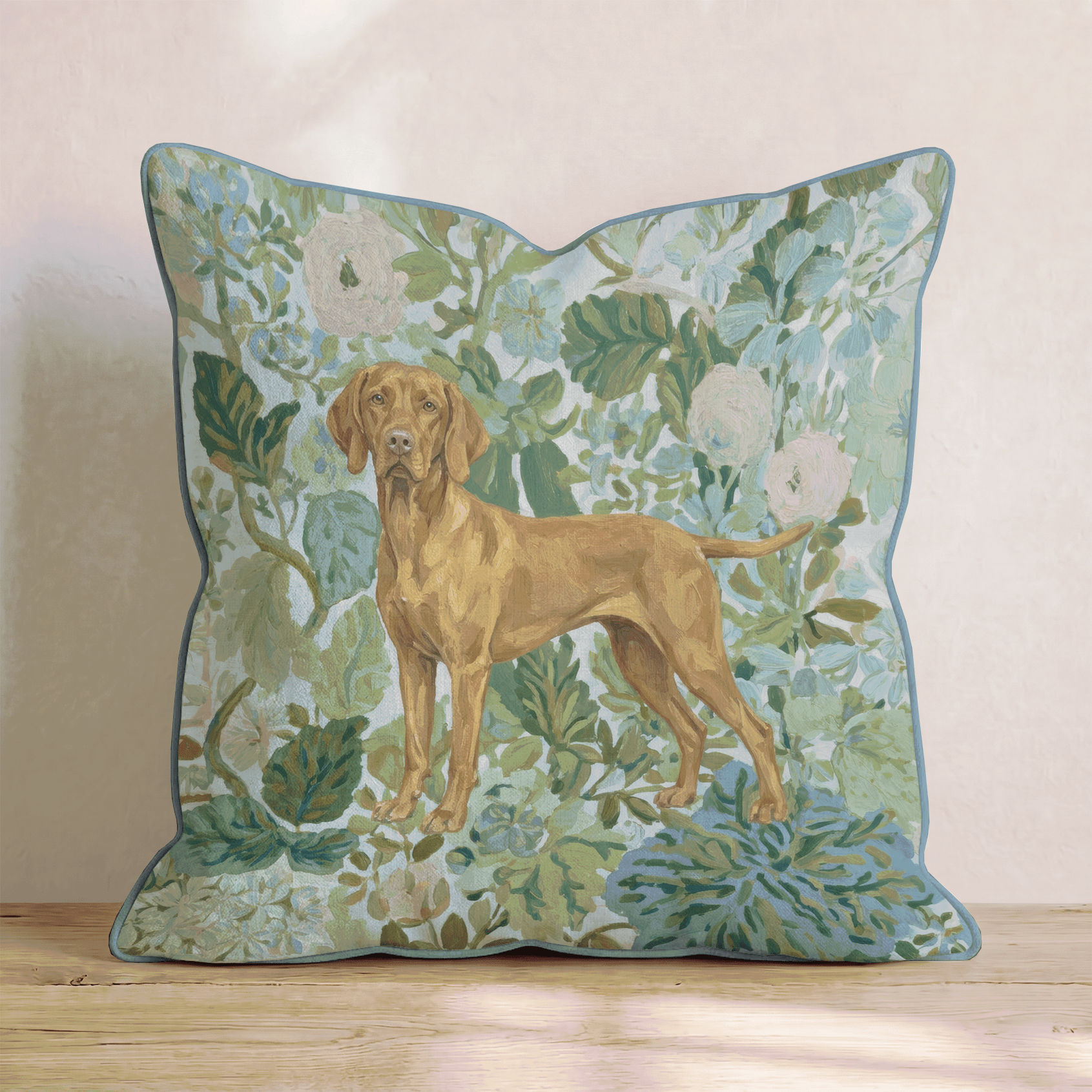 Vizsla Power Throw Pillow - Hillcroft Home