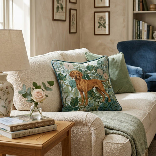 Vizsla Power Throw Pillow - Hillcroft Home