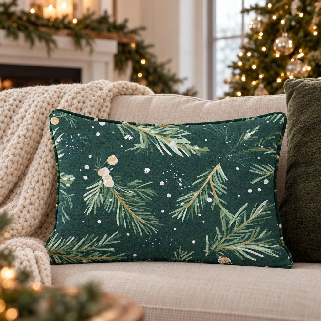 Walter Winter Throw Pillow throw pillow - Hillcroft Home