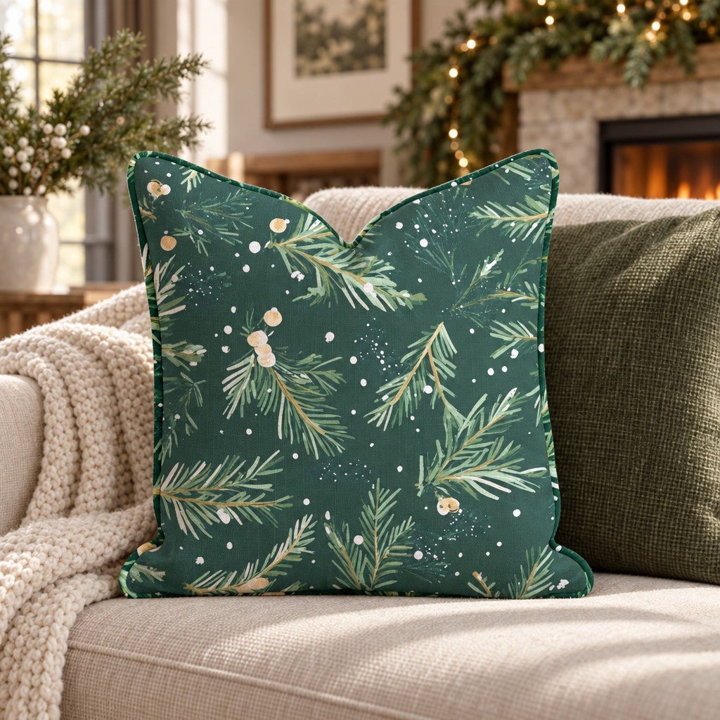 Walter Winter Throw Pillow throw pillow - Hillcroft Home