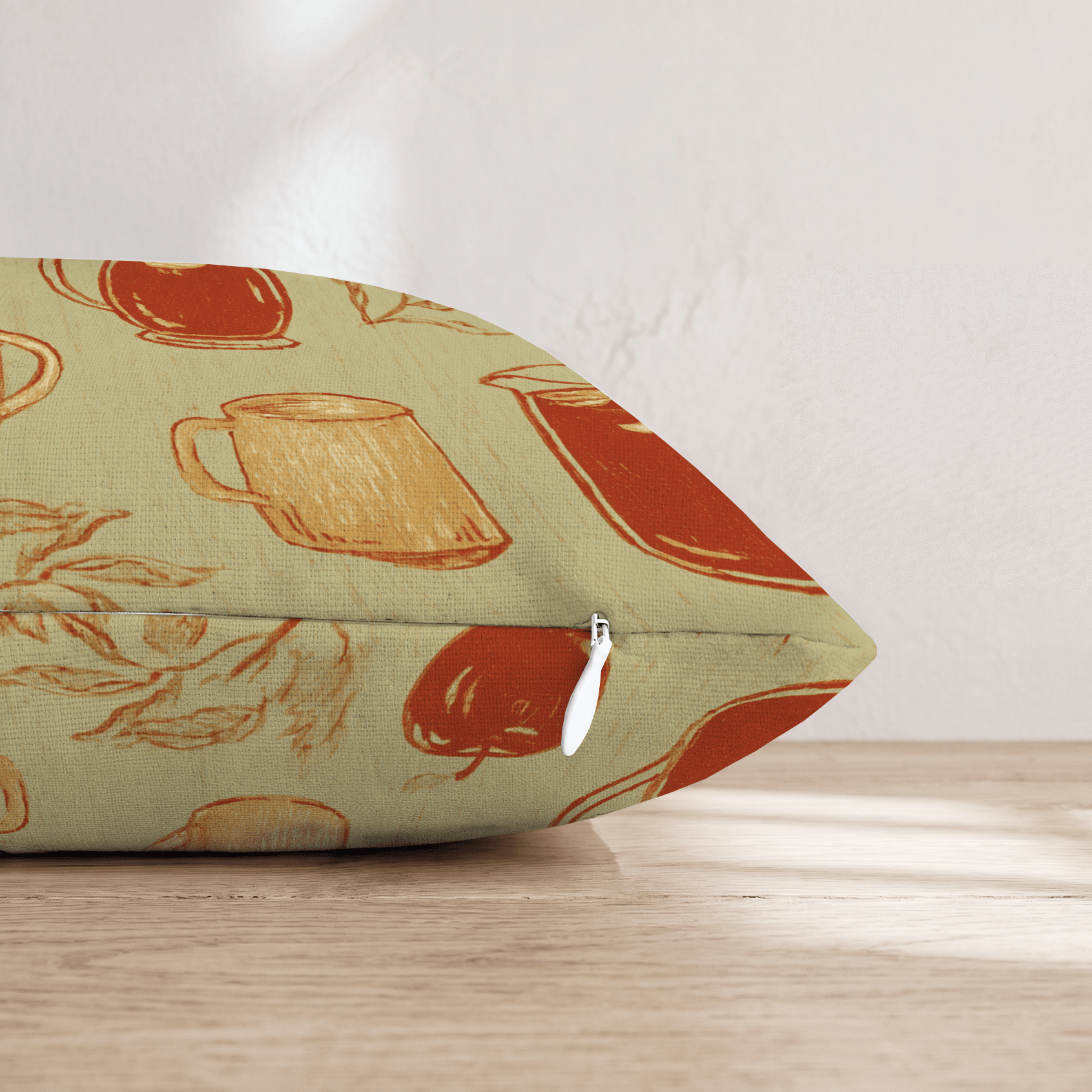 Warm Mulled Cider Throw Pillow - Hillcroft Home