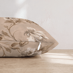 Warm Peony Vine Throw Pillow throw pillow - Hillcroft Home