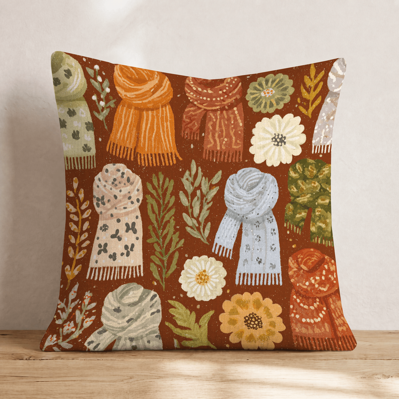 Warm & Woven Throw Pillow - Hillcroft Home
