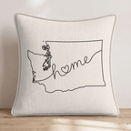 Washington Home Throw Pillow - Hillcroft Home