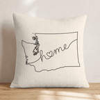 Washington Home Throw Pillow - Hillcroft Home