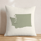 Washington State Capital Throw Pillow - Hillcroft Home