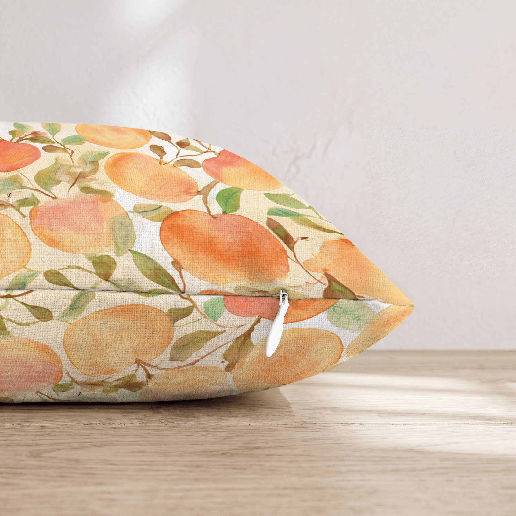 Watercolor Apple Orchard Throw Pillow - Hillcroft Home