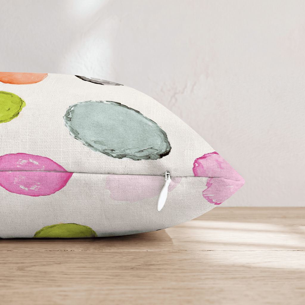 Watercolor Dot Confetti Throw Pillow - Hillcroft Home