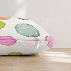 Watercolor Dot Confetti Throw Pillow - Hillcroft Home
