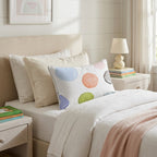 Watercolor Dot Confetti Throw Pillow - Hillcroft Home