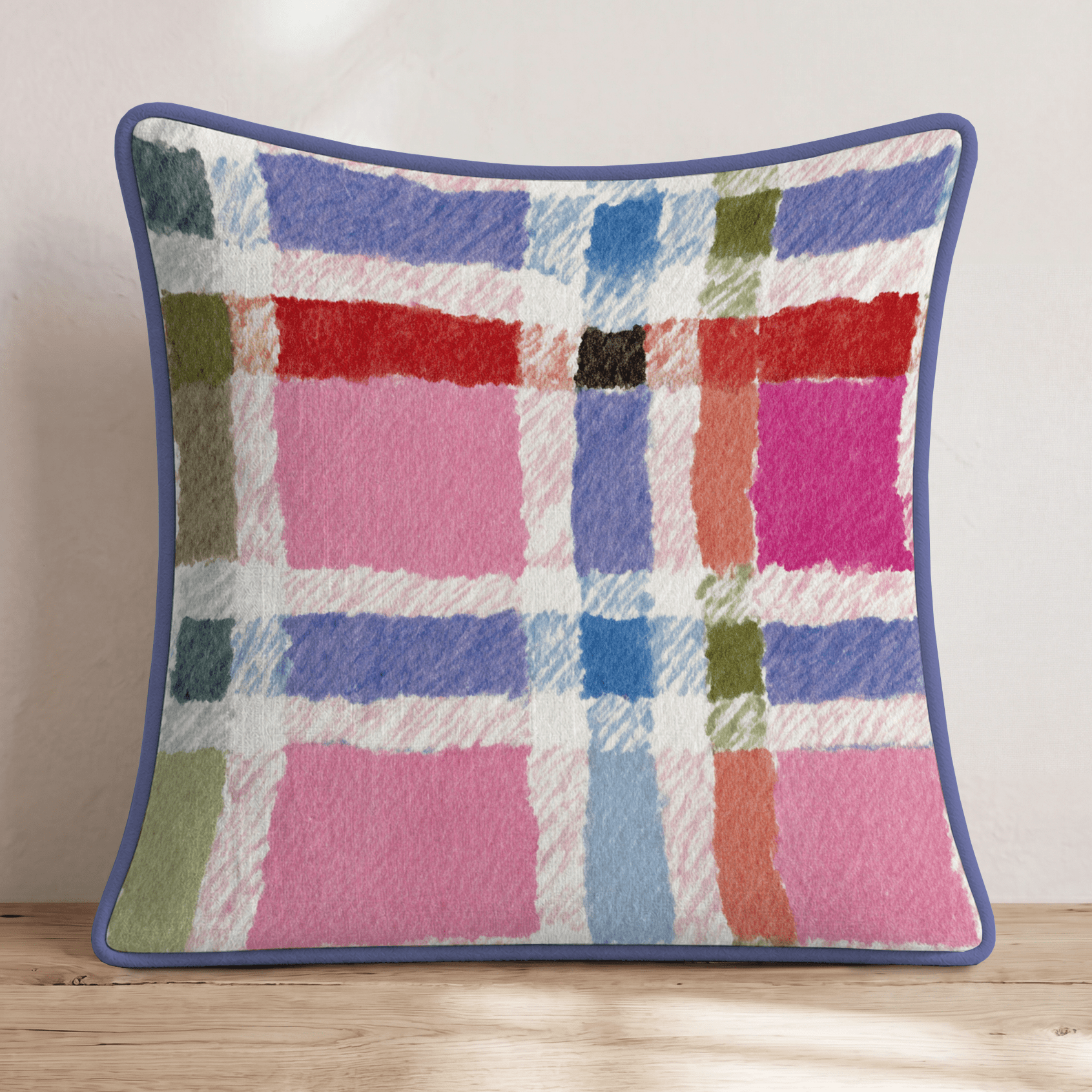 Watercolor Pad Throw Pillow - Hillcroft Home