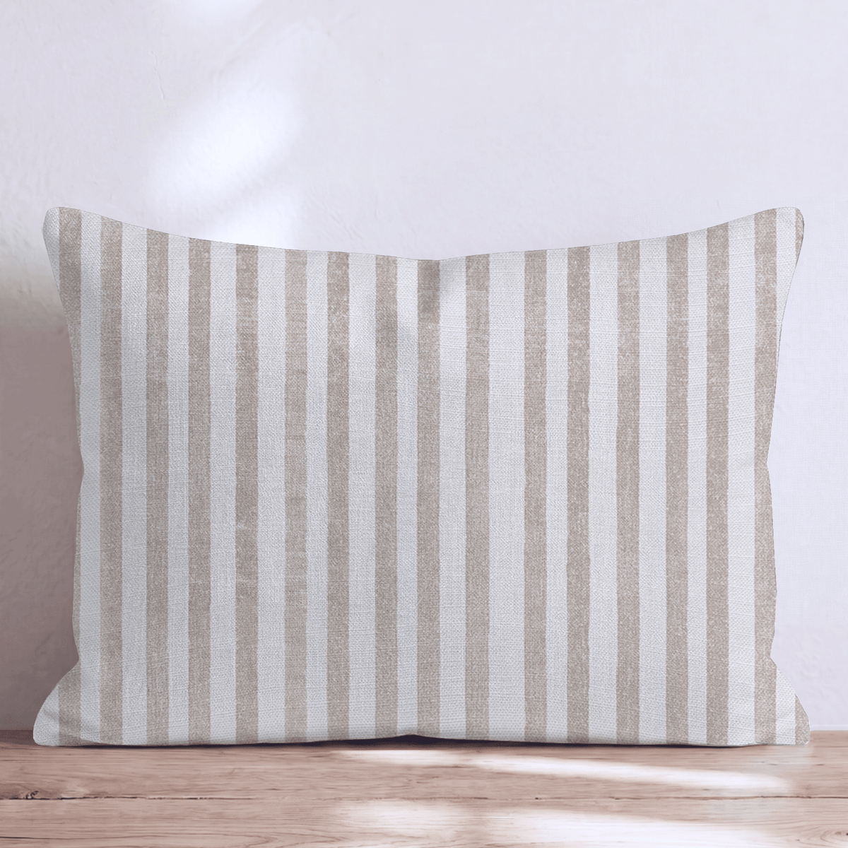 Watercolor Stripe Throw Pillow throw pillow - Hillcroft Home