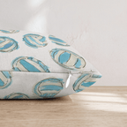 Watercolor Volleyball Throw Pillow - Hillcroft Home