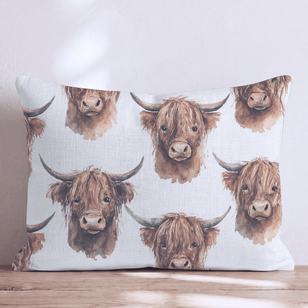 Watercolor Whiskers Throw Pillow - Hillcroft Home