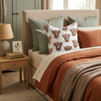 Watercolor Whiskers Throw Pillow - Hillcroft Home