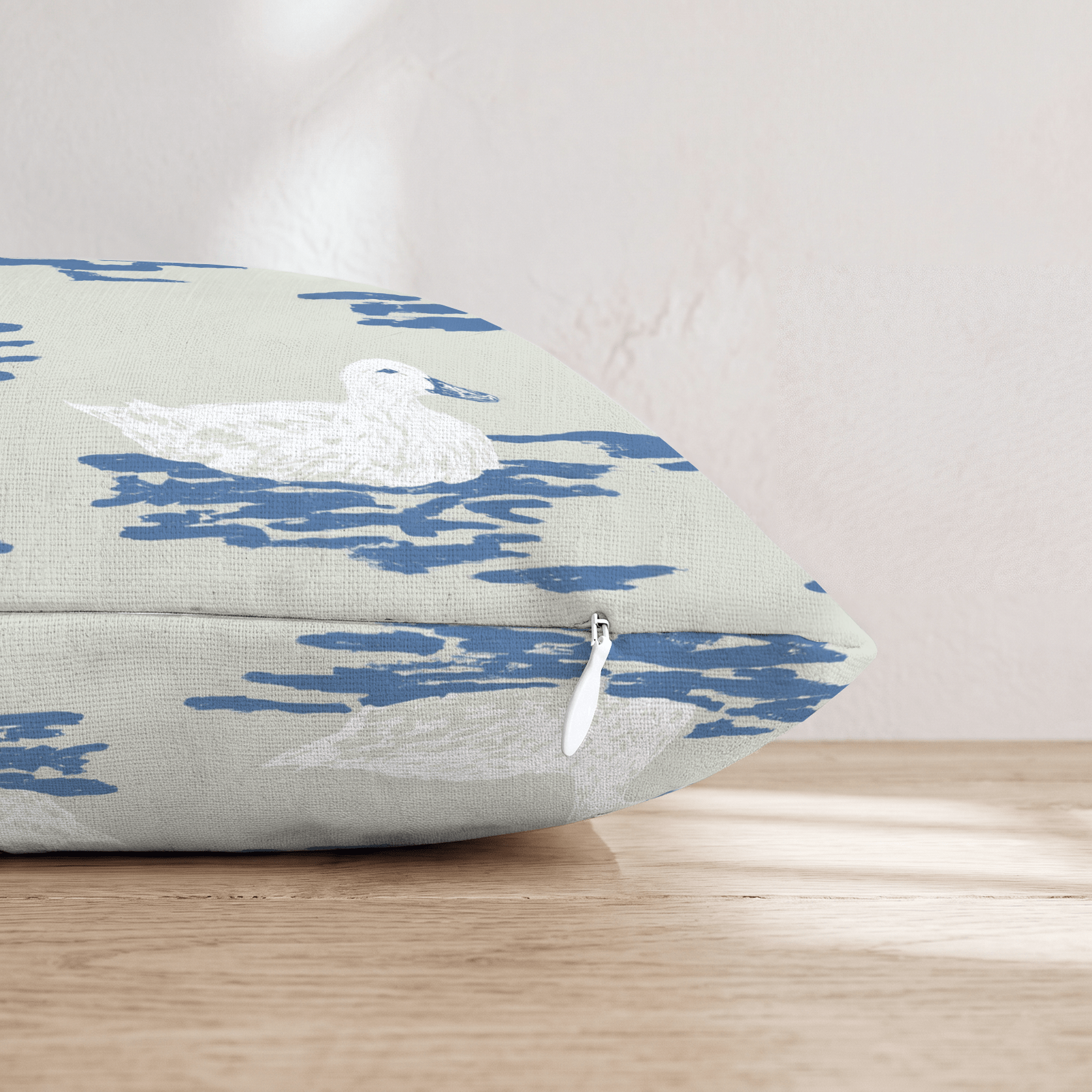 Waterfowls Throw Pillow - Hillcroft Home