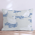 Waterfowls Throw Pillow - Hillcroft Home