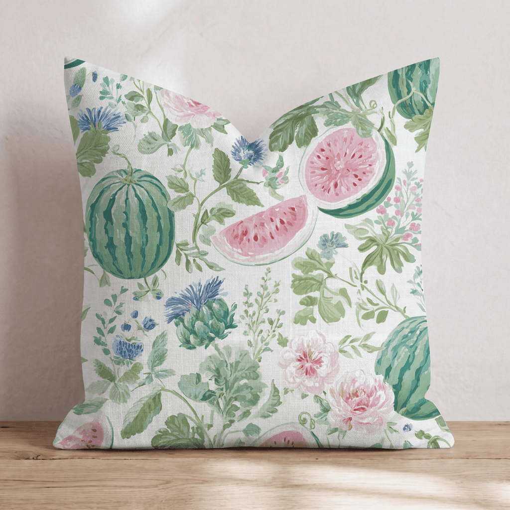 Watermelon Haven Throw Pillow - Hillcroft Home