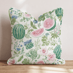 Watermelon Haven Throw Pillow - Hillcroft Home