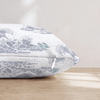 Wave Print Throw Pillow - Hillcroft Home