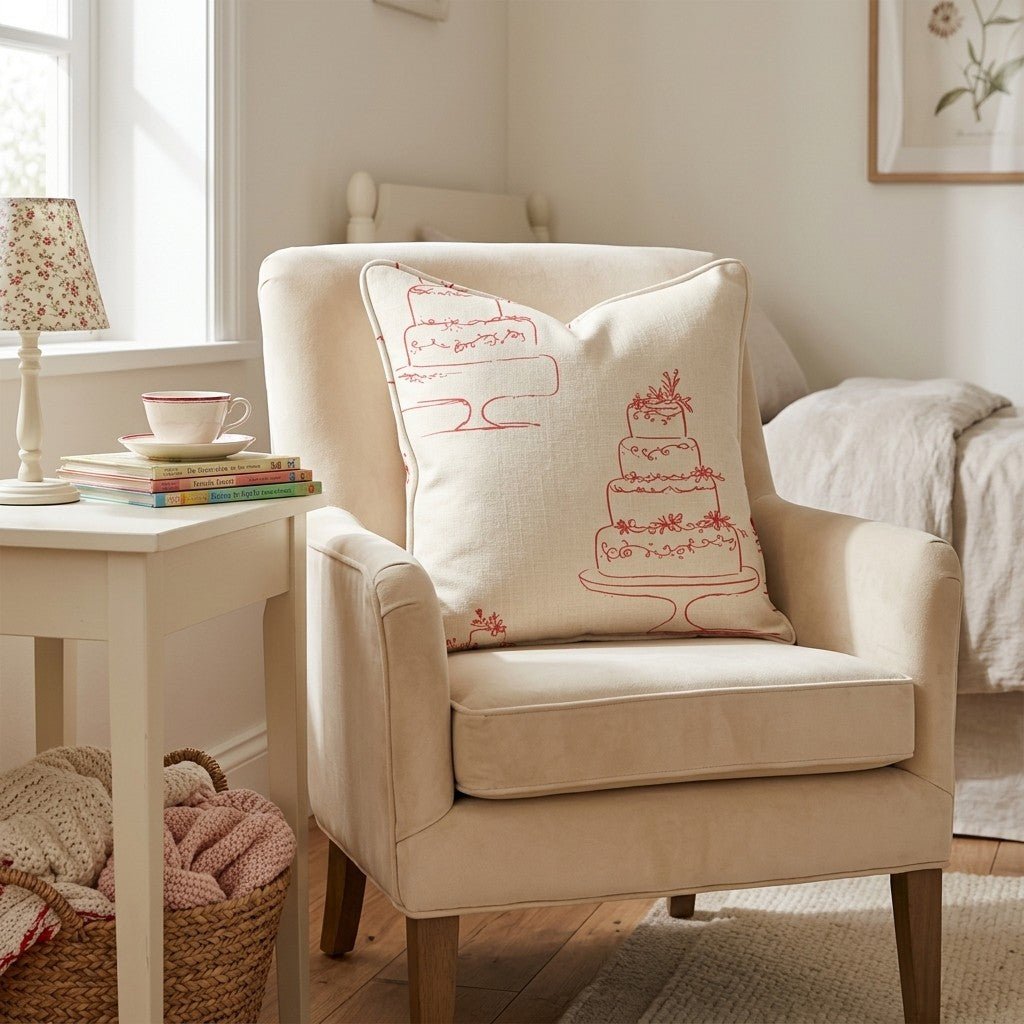 Wedding Sketches Throw Pillow - Hillcroft Home