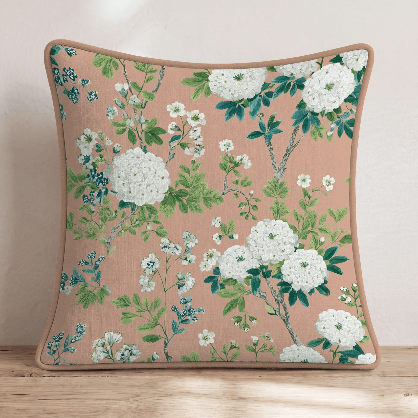 Wedding Wildflowers Throw Pillow - Hillcroft Home