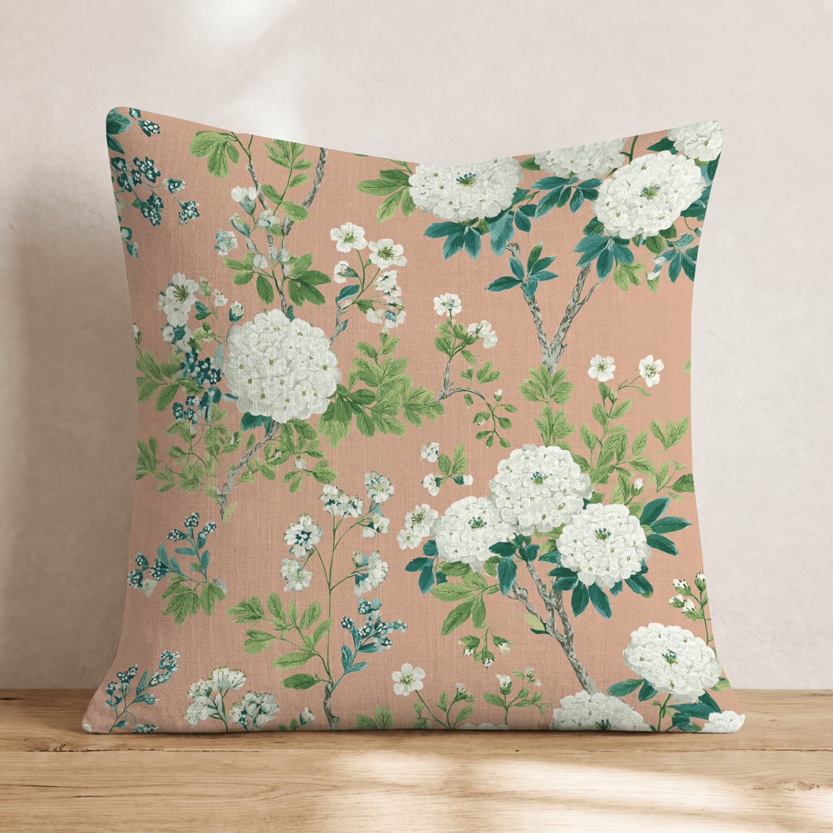 Wedding Wildflowers Throw Pillow - Hillcroft Home