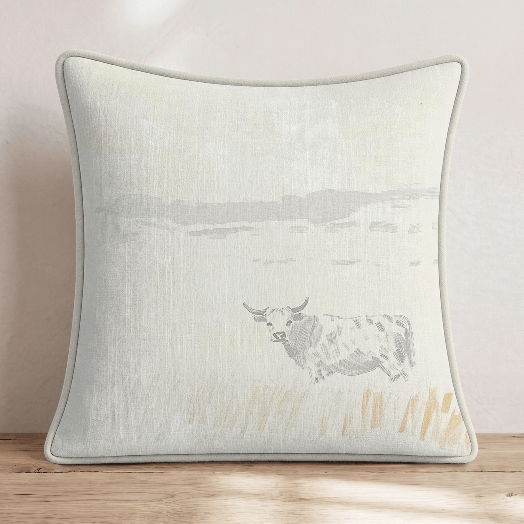 Wee One on the Moor Throw Pillow - Hillcroft Home