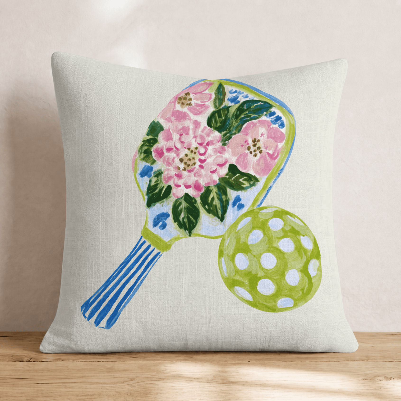 Weekend Dinks Throw Pillow - Hillcroft Home
