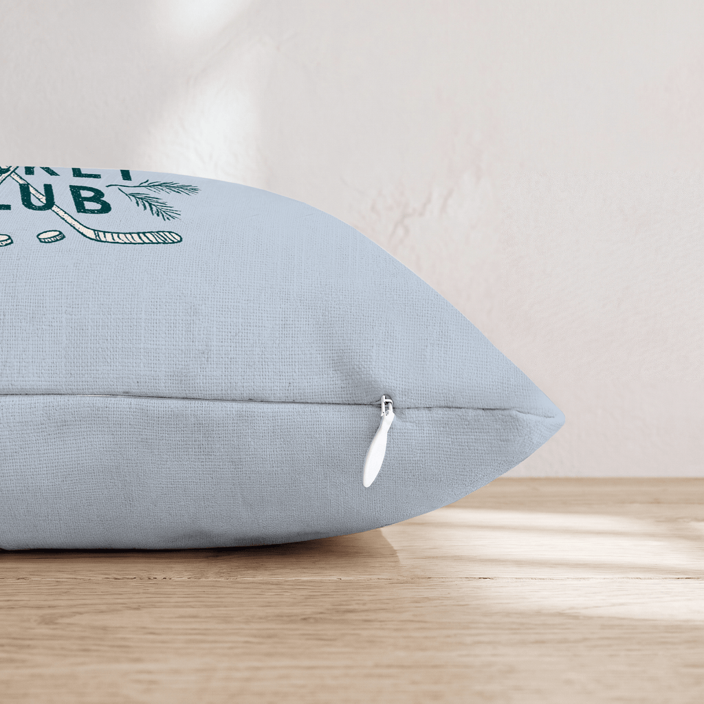 Weekend Hockey Club Throw Pillow - Hillcroft Home