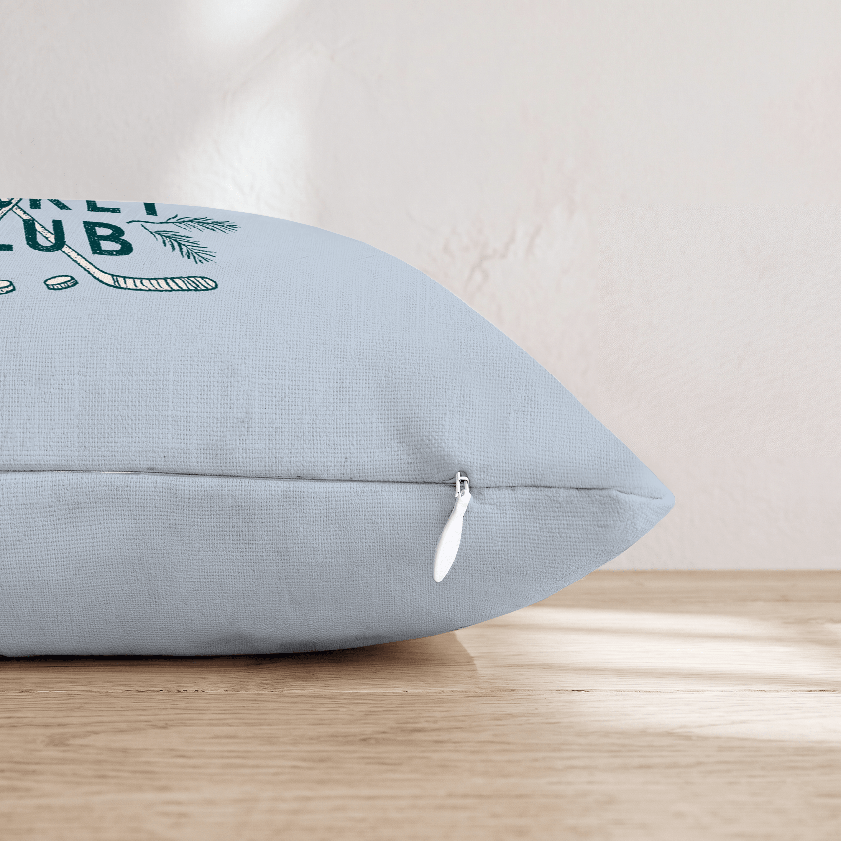 Weekend Hockey Club Throw Pillow - Hillcroft Home