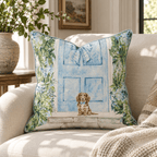 Welcome Home Dachshund Throw Pillow throw pillow - Hillcroft Home
